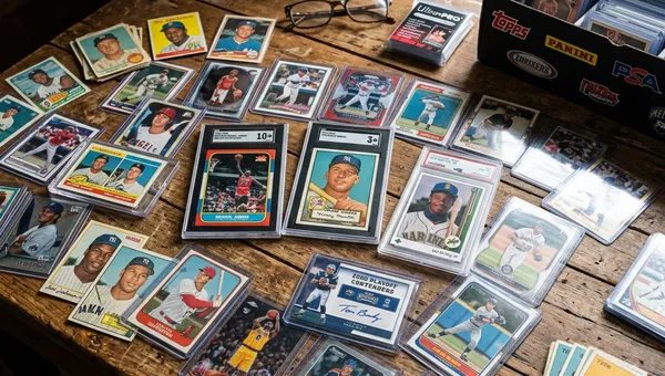 A selection of graded sports cards showing different sports and grading labels